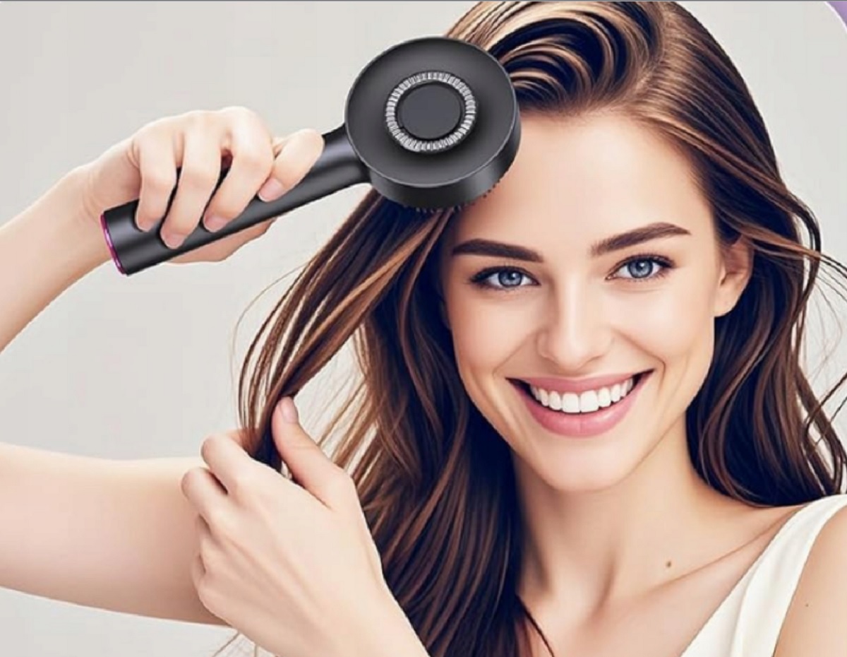 Jedinečná masážna kefa na pokožku hlavy